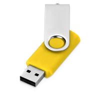 Флеш-карта USB 2.0 16 Gb Квебек, желтый