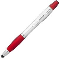 Ручка-стилус Nash с маркером, красный