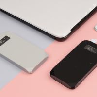 Портативное зарядное устройство Quickr с функцией быстрой зарядки, 10000 mAh, серый