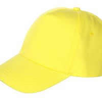 Бейсболка Мемфис 230 5-панельная, yellow