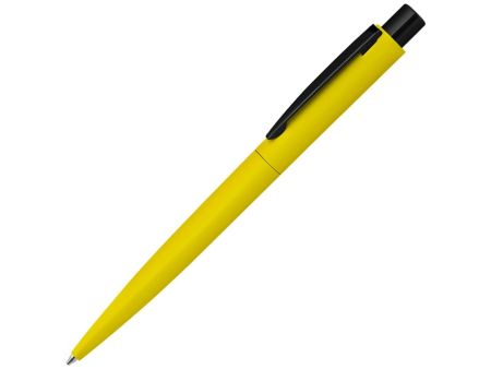 Ручка шариковая металлическая LUMOS M soft-touch, желтый