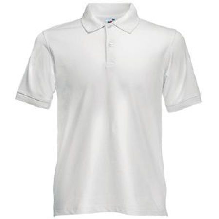 Поло "Slim Fit Polo", белый_2XL, 97% х/б, 3% эластан, 210 г/м2