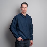 Ветровка мужская COLIN, темно-синий, 2XL,100% полиэстер, плотность 280Т.