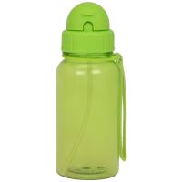 Бутылка для воды со складной соломинкой Kidz 500 мл, зеленый