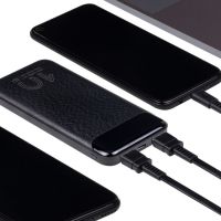 VA2540 (10 000mAh), QC/PD 20W внешний аккумулятор с дисплеем, черный