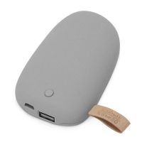 Универсальное зарядное устройство power bank в форме камня. 5200MAH. gray