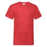 Футболка "Valueweight V-Neck T", красный_2XL, 100% х/б, 165г/м2