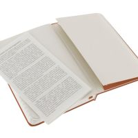 Записная книжка Moleskine Classic (в линейку) в твердой обложке, Pocket (9x14см), оранжевый