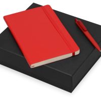 Подарочный набор Moleskine Indiana с блокнотом А5 Soft и ручкой, красный