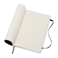 Записная книжка Moleskine Classic Soft (в линейку), Large (13х21см), черный