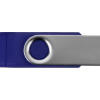 USB/micro USB-флешка 2.0 на 16 Гб Квебек OTG, синий