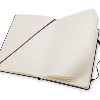 Записная книжка Moleskine Classic (в линейку) в твердой обложке, Pocket (9x14см), черный