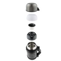 Термос из нерж. стали тм ThermoCafe HAMMP-800-HT, 0.8L, серый