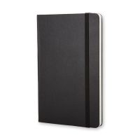 Записная книжка Moleskine Classic (в клетку) в твердой обложке, Large (13х21см), черный