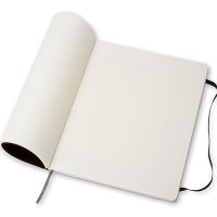 Записная книжка Moleskine Classic Soft (в линейку), ХLarge (19х25 см), черный