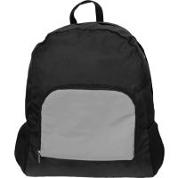 Рюкзак складной Reflector со светоотражающим карманом, серый
