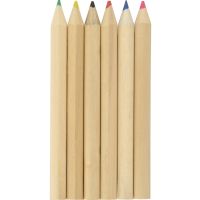 Цветные карандаши в тубусе