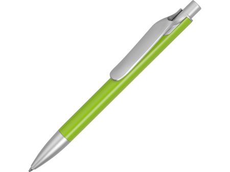 Ручка металлическая шариковая Large, зеленый/серебристый