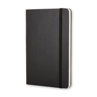 Записная книжка Moleskine Classic (нелинованный) в твердой обложке, Pocket (9x14см), черный