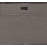 Чехол для 14-дюймового ноутбука Joey объемом 2 л из брезента, переработанного по стандарту GRS, серый