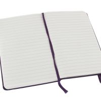 Записная книжка Moleskine Classic (в линейку) в твердой обложке, Pocket (9x14см), фиолетовый