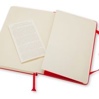 Записная книжка Moleskine Classic (в линейку) в твердой обложке, Pocket (9x14см), красный