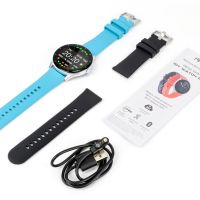 Умные часы HIPER IoT Watch GT, черный/ голубой