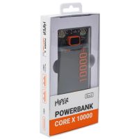 Внешний аккумулятор CORE X, 10000 mAh, черный