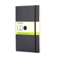 Записная книжка Moleskine Classic Soft (нелинованный), Pocket (9х14 см), черный