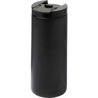 Вакуумный термостакан Lebou с медным покрытием 360 мл, черный