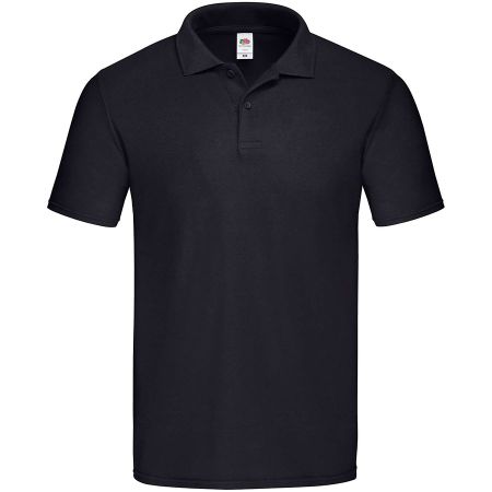 Поло мужское "Original Polo", черный_3XL, 100% хлопок, 185 г/м?