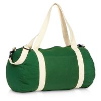 Хлопковая сумка Barrel Duffel, зеленый