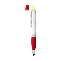 Ручка-стилус Nash с маркером, красный