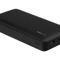 Внешний аккумулятор Kubic PB20Z Black, 20 000 мАч, Soft-touch, черный