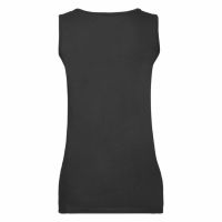 Майка женская "Lady-Fit Valueweight Vest", черный,XS, 97% хлопок,3%полиэстер, 165 г/м2