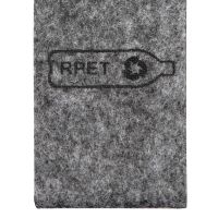 Брелок Felt из RPET-фетра, серый