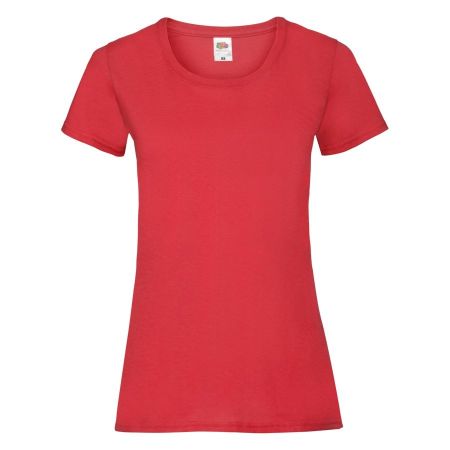 Футболка "Lady-Fit Valueweight T", красный_S, 100% х/б, 165 г/м2