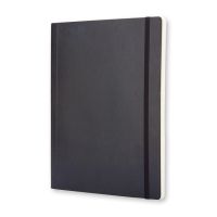 Записная книжка Moleskine Classic Soft (в клетку), ХLarge (19х25 см), черный