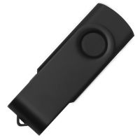 USB flash-карта DOT (16Гб), черный, 5,8х2х1,1см, пластик, металл