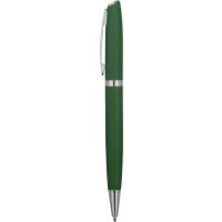 Ручка металлическая шариковая Flow soft-touch, зеленый
