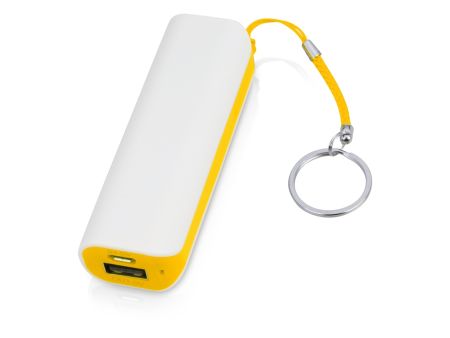 Портативное зарядное устройство (power bank) Basis, 2000 mAh, желтый