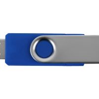 USB3.0/USB Type-C флешка на 16 Гб Квебек C, синий