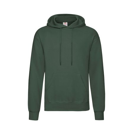 Толстовка мужская "Hooded Sweat", темно-зеленый_L, 80% х/б, 20% п/э, 280 г/м2