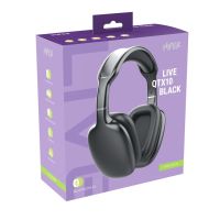 HIPER Наушники накладные Bluetooth HIPER Live черный HTW-QTX10