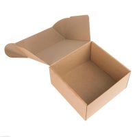 Коробка подарочная BOX, размер 20,5 x 21 x  11см, картон МГК бур., самосборная