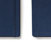 Записная книжка Moleskine Classic (в линейку) в твердой обложке, Pocket (9x14см), синий