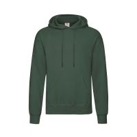 Толстовка "Hooded Sweat", темно-зеленый_2XL, 80% х/б, 20% п/э, 280 г/м2