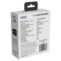 Наушники HIPER TWS Lazo X32 White (HTW-LX32) Bluetooth 5.1 гарнитура, Белый