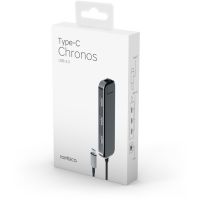 Хаб USB Rombica Type-C Chronos Black