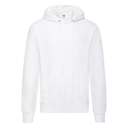 Толстовка "Hooded Sweat", белый_4XL, 80% х/б, 20% п/э, 260 г/м2